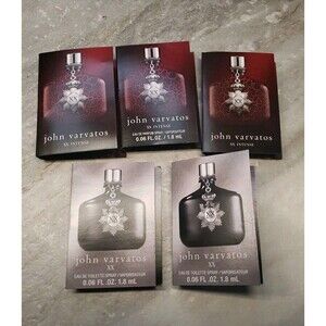 5x John Varvatos XX Intense assortments 1.8ml Sample Spray